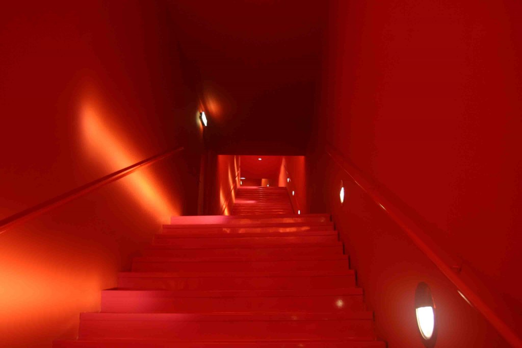 Cité de l'architecture : escalier