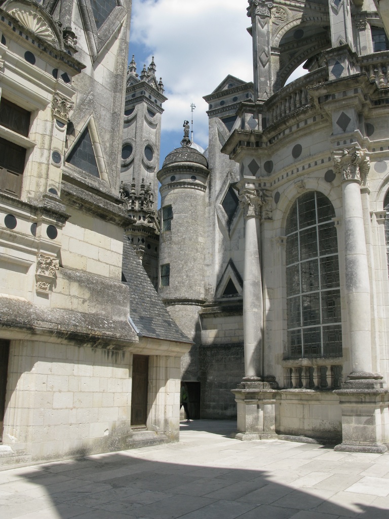 Chambord : les terrasses