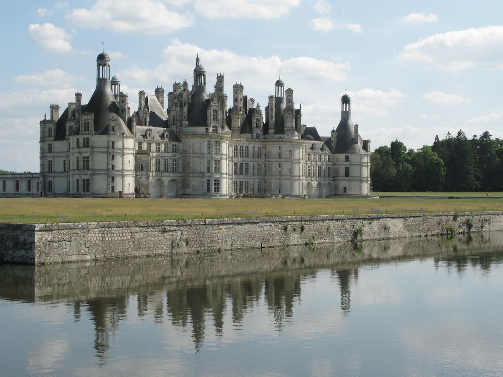 Chambord : façade nord
