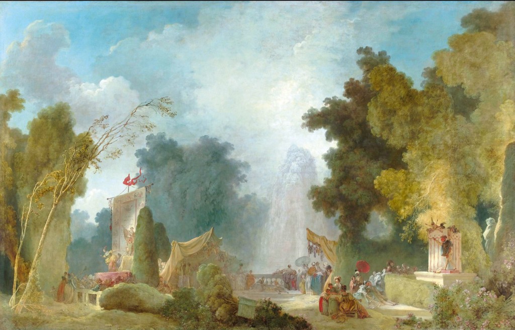Fragonard - La fête à Saint-Cloud